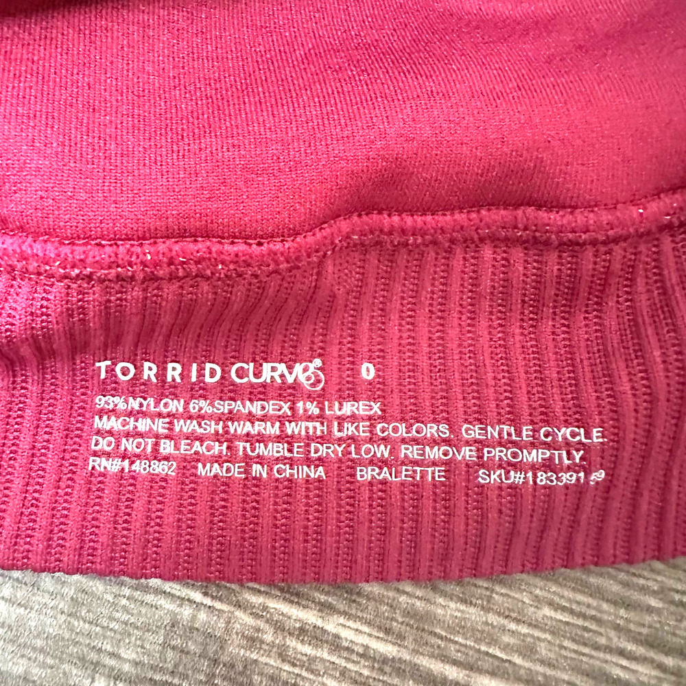 Torrid Comfortable BRa 0X - Picture 3 of 3